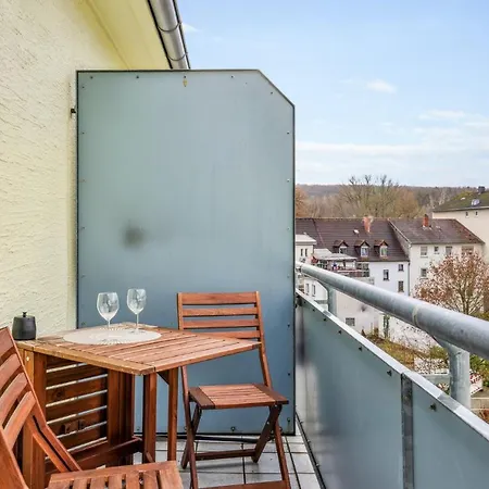 Amalfi A02 - 2 Zi Für 4p - Balkon, Smart Tv, Boxspringbett Apartment Kaiserslautern