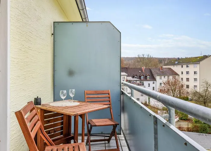 Amalfi A02 - 2 Zi Für 4p - Balkon, Smart Tv, Boxspringbett Apartment Kaiserslautern